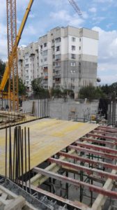 Жилищна сграда "Рея" - процеса на строителство - м. септември 2018