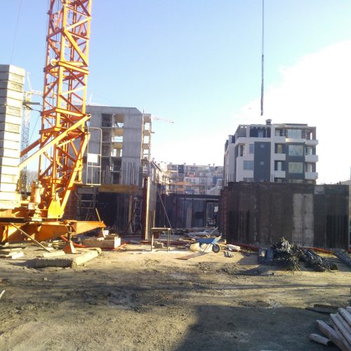 Процеса на строителство - 20.12.2014г.